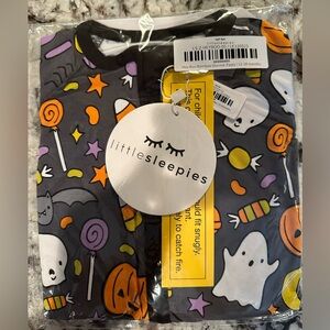 Little Sleepies zippy Hey Boo 12-18 months